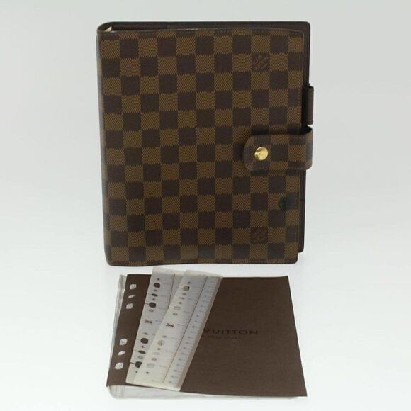 LOUIS VUITTON Damier Ebene Agenda GM Day Planner Cover - Picture 12 of 15